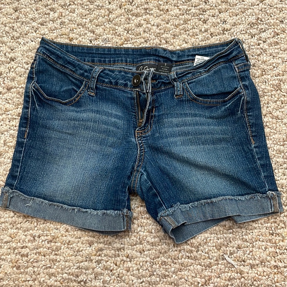 City Streets Blue Jean Shorts